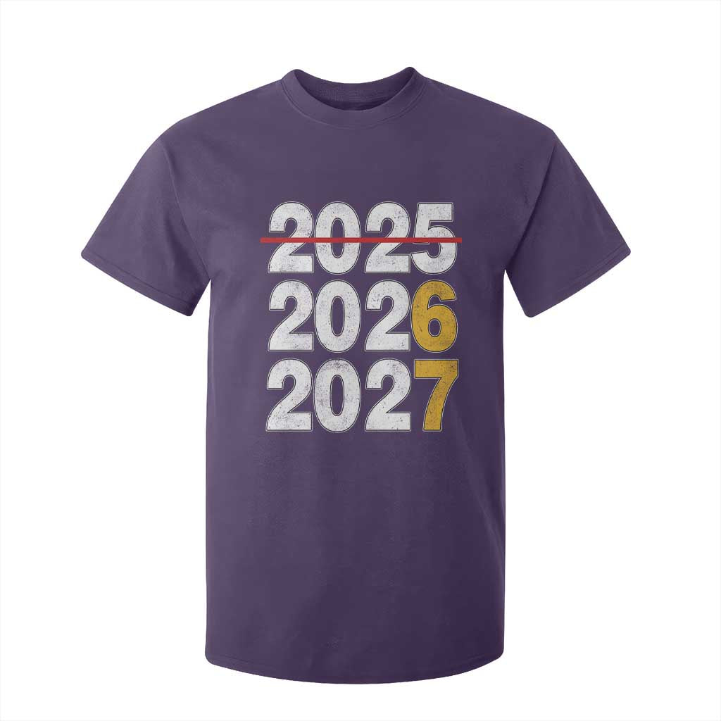 Funny 67 New Year T Shirt For Kid Happy New Year 2026 2027 Six Seven Meme TS11 Purple Print Your Wear