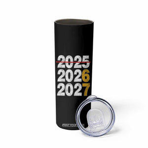 Funny 67 New Year Skinny Tumbler Happy New Year 2026 2027 Six Seven Meme TS11 Print Your Wear
