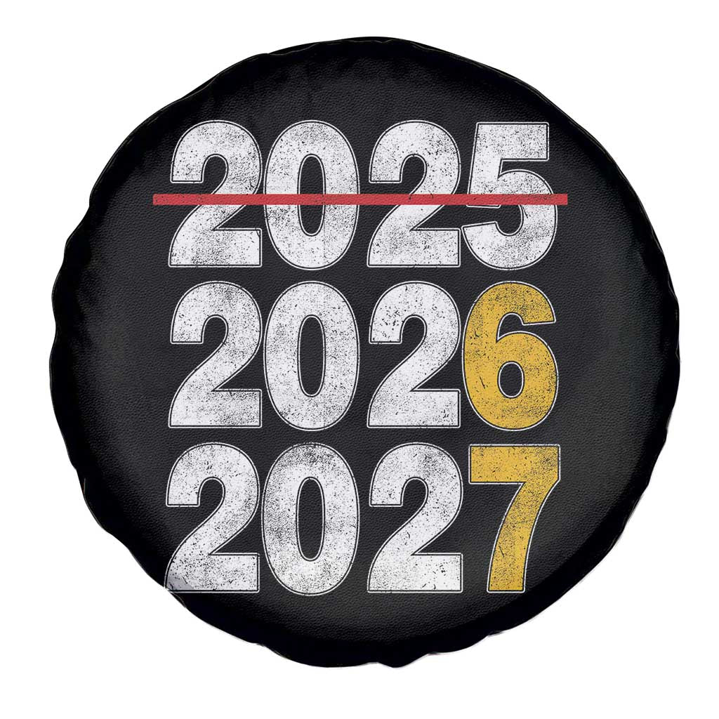 Funny 67 New Year Spare Tire Cover Happy New Year 2026 2027 Six Seven Meme TS11 Print Your Wear