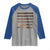 Melanin Black Teacher Raglan Shirt We Can Be Different On The Outside But We Have The Same Heart Inside TS11 Sport Gray Royal Print Your Wear