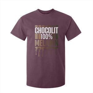 Funny Chocolit 100% T Shirt For Kid African American Melanin Black Pride TS11 Maroon Print Your Wear