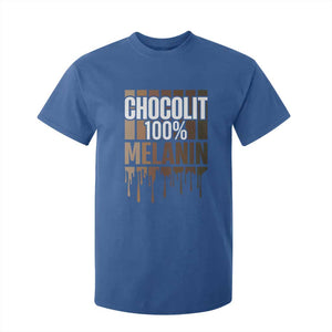 Funny Chocolit 100% T Shirt For Kid African American Melanin Black Pride TS11 Royal Blue Print Your Wear