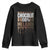 Funny Chocolit 100% Youth Sweatshirt African American Melanin Black Pride TS11 Black Print Your Wear