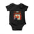 Funny Trump 2025 Oh Canada Baby Onesie Vintage Canadian Flag TS11 Black Print Your Wear