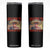 Funny Trump 2025 Welcome To America's Gulf Skinny Tumbler Vintage American Flag Sombrero Hat TS11 Black Print Your Wear