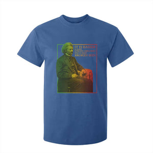 Frederick Douglass T Shirt For Kid It Is Easier To Build Strong Children Than To Repair Broken Men TS11 Royal Blue Print Your Wear