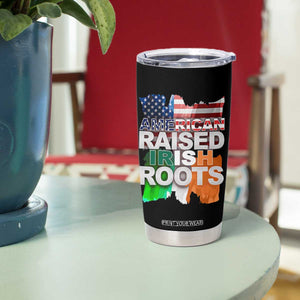 Irish American Tumbler Cup American Raised Irish Roots St Patrick's Day TS11 Print Your Wear