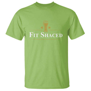 Funny St Patrick's Day Irish Beer Drinking T Shirt Fit Shaced Shamrock TS11 Lime Print Your Wear