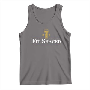 Funny St Patrick's Day Irish Beer Drinking Tank Top Fit Shaced Shamrock TS11 Deep Heather Print Your Wear