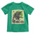 Funny St Patrick's Day Japanese Giant Monster Toddler T Shirt Vintage Shamrock Tsunami TS11 Irish Green Print Your Wear