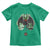 Funny St Patrick's Day Mothman Cryptid Creature Shamrock Toddler T Shirt TS11 Irish Green Print Your Wear