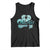 Funny Cryptid St Patrick's Day Tank Top Bigfoot Mothman Aliens Shamrock TS11 Black Print Your Wear