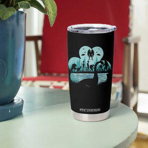 Funny Cryptid St Patrick's Day Tumbler Cup Bigfoot Mothman Aliens Shamrock TS11 Print Your Wear