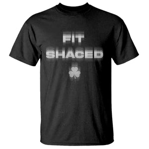 Funny Irish Beer Drinking St Patrick's Day Fit Shaced T Shirt Shamrock TS11 Black Print Your Wear