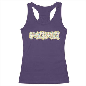 Autism Mama Racerback Tank Top Autism Awareness Mental Health Puzzle Glitter Print TS11 Purple Print Your Wear