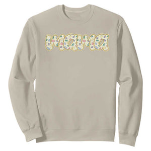Autism Mama Sweatshirt Autism Awareness Mental Health Puzzle Glitter Print TS11 Sand Print Your Wear