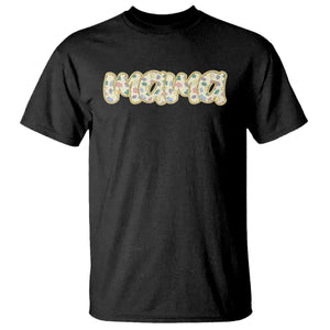Autism Mama T Shirt Autism Awareness Mental Health Puzzle Glitter Print TS11 Black Print Your Wear