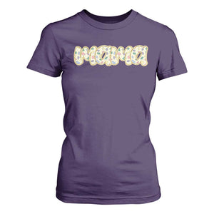 Autism Mama T Shirt For Women Autism Awareness Mental Health Puzzle Glitter Print TS11 Purple Print Your Wear