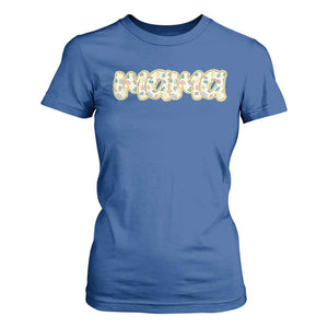 Autism Mama T Shirt For Women Autism Awareness Mental Health Puzzle Glitter Print TS11 Royal Blue Print Your Wear
