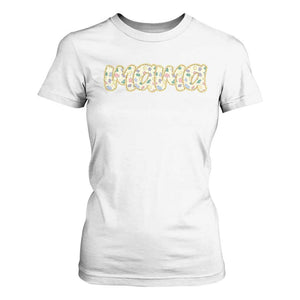 Autism Mama T Shirt For Women Autism Awareness Mental Health Puzzle Glitter Print TS11 White Print Your Wear