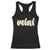 Autism Mini Racerback Tank Top Autism Awareness Mental Health Puzzle Glitter Print TS11 Black Print Your Wear