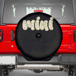 Autism Mini Spare Tire Cover Autism Awareness Mental Health Puzzle Glitter Print TS11 Black Print Your Wear