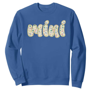 Autism Mini Sweatshirt Autism Awareness Mental Health Puzzle Glitter Print TS11 Royal Blue Print Your Wear