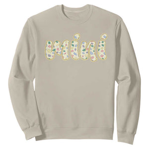 Autism Mini Sweatshirt Autism Awareness Mental Health Puzzle Glitter Print TS11 Sand Print Your Wear