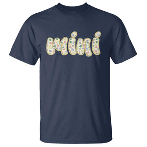 Autism Mini T Shirt Autism Awareness Mental Health Puzzle Glitter Print TS11 Navy Print Your Wear