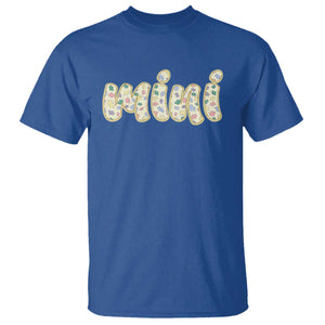 Autism Mini T Shirt Autism Awareness Mental Health Puzzle Glitter Print TS11 Royal Blue Print Your Wear