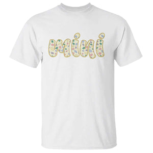 Autism Mini T Shirt Autism Awareness Mental Health Puzzle Glitter Print TS11 White Print Your Wear