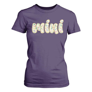 Autism Mini T Shirt For Women Autism Awareness Mental Health Puzzle Glitter Print TS11 Purple Print Your Wear
