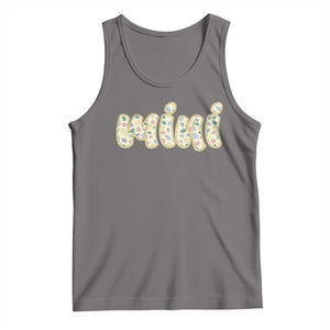 Autism Mini Tank Top Autism Awareness Mental Health Puzzle Glitter Print TS11 Deep Heather Print Your Wear