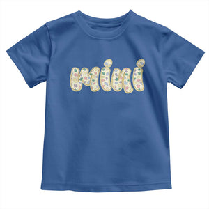 Autism Mini Toddler T Shirt Autism Awareness Mental Health Puzzle Glitter Print TS11 Royal Blue Print Your Wear