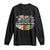 Celebrate The Spectrum Neurodiversity Long Sleeve Shirt Flower Autism Awareness ASD ADHD TS11 Black Print Your Wear
