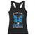 I Wear Blue For Autism Awareness Racerback Tank Top Blue Butterfly Puzzle Pieces TS11 Black Print Your Wear
