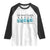 Let Your Light Shine Autism Awareness Raglan Shirt Light Bulb Autism Acceptance TS11 White Black Print Your Wear