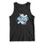 Autism Nana Coquette Puzzle Piece Pink Bow Tank Top TS11 Black Print Your Wear