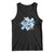 Autism Gigi Coquette Puzzle Piece Pink Bow Tank Top TS11 Black Print Your Wear