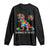 Funny Autism Awareness Embrace Differences Long Sleeve Shirt Puzzle Dinosaur TS11 Black Print Your Wear