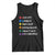 Funny Autism Awareness Tank Top Always Unique Totally Intelligent Sometimes Mysterious TS11 Black Print Your Wear