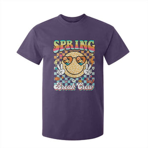 Funny Spring Break Crew T Shirt For Kid Spring Vacation Beach Family Matching TS11 Purple Print Your Wear