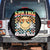 Funny Spring Break Crew Spare Tire Cover Spring Vacation Beach Family Matching TS11 No hole Black Print Your Wear