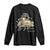 He Is Risen Long Sleeve Shirt Christian Religious Easter Day Bible Verse Sheep TS11 Black Print Your Wear