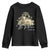 He Is Risen Youth Sweatshirt Christian Religious Easter Day Bible Verse Sheep TS11 Black Print Your Wear