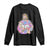 He Is Risen Long Sleeve Shirt Christian Religious Easter Day Bible Verse Sheep Glitter Print TS11 Black Print Your Wear