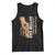 Autism Dad Awareness American Flag Fist Bump Tank Top TS11 Black Print Your Wear