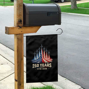 250 Years American 1776 2026 Garden Flag USA 250th Anniversary 4th of July US Flag Jets TS11 Print Your Wear