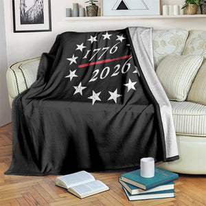 250 Years America Anniversary Throw Blanket 13 Stars 1776 2026 250th Independence Day TS11 Print Your Wear