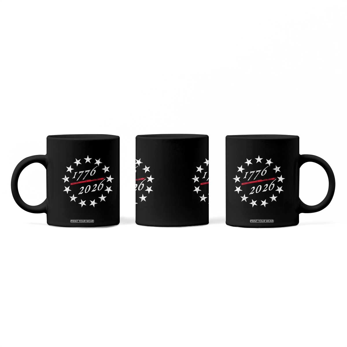 250 Years America Anniversary Coffee Mug 13 Stars 1776 2026 250th Independence Day TS11 Print Your Wear